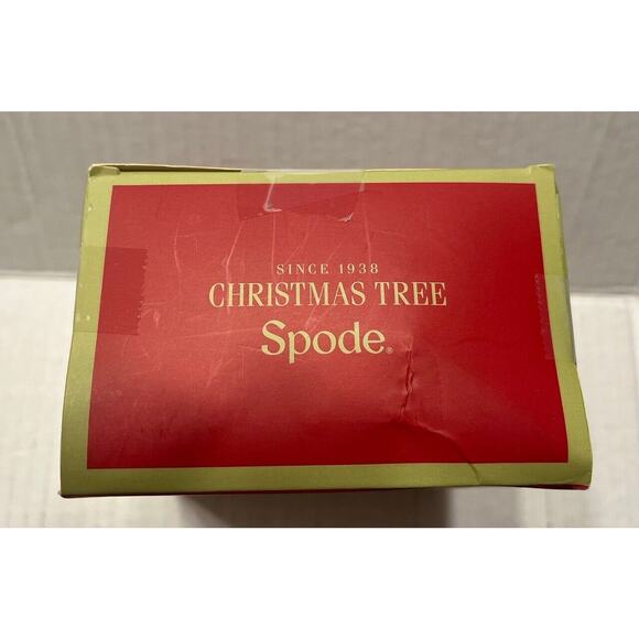 NWT Spode Christmas Tree Ceramic Nutcracker Ornament w/ Box 3.75" Tall - Picture 4 of 9